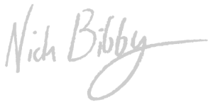 Nick Bibby Sculpture Signature