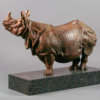 Indian Rhino (30") by Nick Bibby