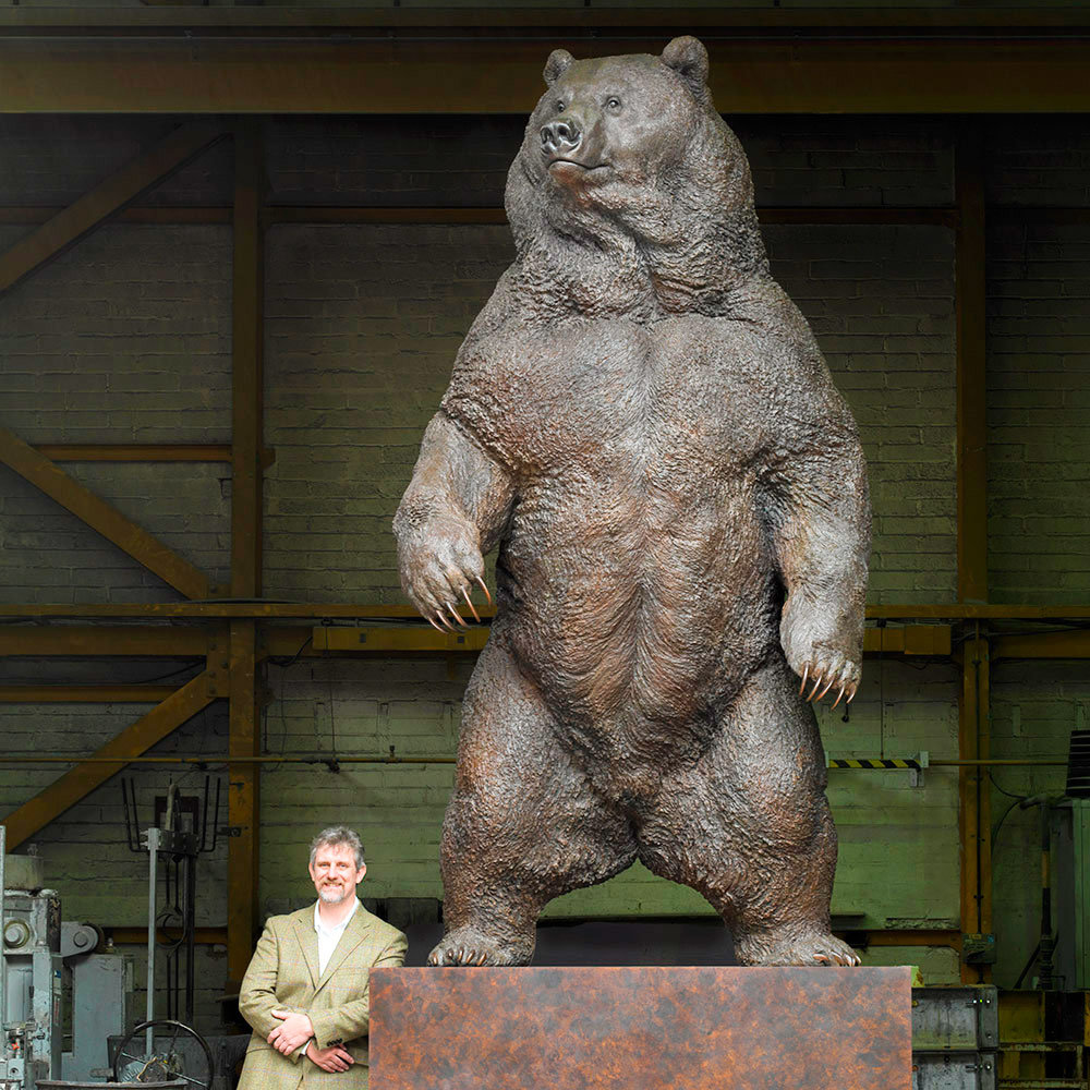 Kodiak Brown Bear (Indomitable) by Nick Bibby