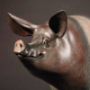 Saddleback Pig (Happy Sow) by Nick Bibby