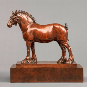 Shire Horse - Ltd Edition Bronze Horse Sculpture by Nick Bibby