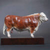 Traditional Hereford Bull (Street Talbot) by Nick Bibby