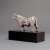 White Park Bull (Ash Nik-Nak - Miniature, Silver) by Nick Bibby