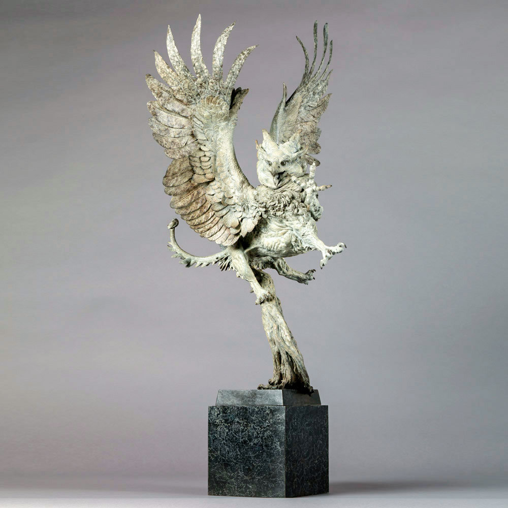 Imperial Griffin Maquette by Nick Bibby