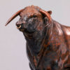 British Longhorn Bull (Blackbrook Philosopher - 20") by Nick Bibby