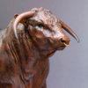 British Longhorn Bull (Blackbrook Philosopher - 40") by Nick Bibby