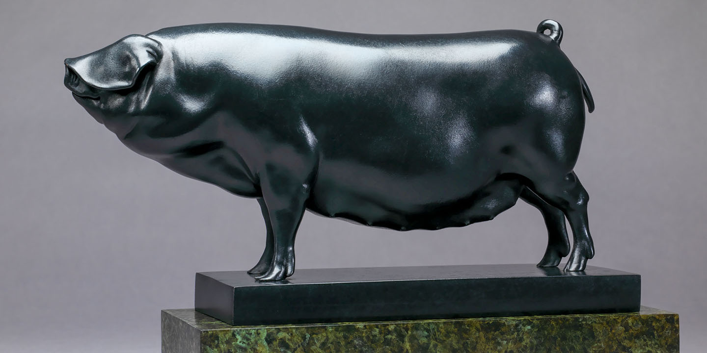 Link To Large Black Pig: Ingrid (British Champion Animals Collection)