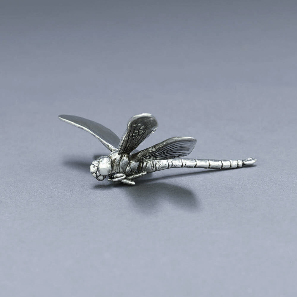 Dragonfly Ltd Edition Silver Sculpture by Nick Bibby
